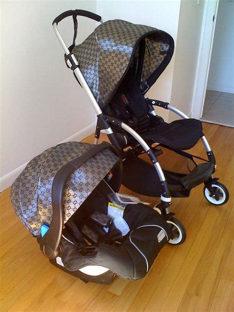 gucci baby carrier|gucci baby stroller and carseat.